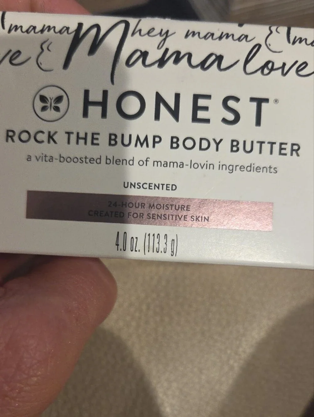 The Honest Company Rock The Bump Body Butter - NIB